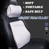 Car Memory Foam Lumbar Back Support Cushion Seat Headrest Pillow Waist Neck Home