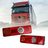 Pair 12V Rear Tail Brake Lights Lamp Function Trailer Caravan Truck Lorry 36 LED