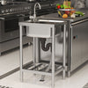 Stainless Steel Commercial Kitchen Sink Catering Sink Single Double Bowl Drainer