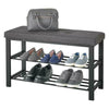 Neatfreak Shoe Storage Bench Rack with Foam Padded Cushion Seat