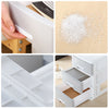 Plastic Storage Drawer Box Organizer Cabinet Home Office Table Desktop Tidy Unit