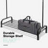 Heavy Duty Metal Clothes Rail Hanging Rack Garment Display Stand Storage Shelf