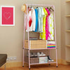 Clothes Storage Shelfs Rail Rack Garment Dress Hanging Display Shoes Stand UK