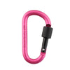 6pcs Aluminum Snap Hook Carabiner D-Ring Key Chain Clip Keychain Hiking Camp UK