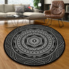 120CM Circular Circle Round Rugs Floor Carpets Mat Large Soft Rug Living Roo
