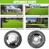 6" Trimmer Head Grass Strimmer Steel Wire Wheel Mower Weed Brush Cutter Outdoor