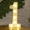 A-Z LED Large Letter 0-9 Number Night Light Sign UP Birthday Party Wedding Decor