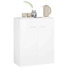 Small Sideboard Cupboard Cabinet White Storage Unit Hallway Bedroom Office Slim