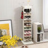 11 Tier Shoe Rack 360° Rotating Entryway Shoe Storage Shelf Organizer W/ 2 Hooks