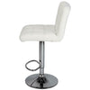 2PcsFaux Leather PU Bar Stools Breakfast Bar Chair Kitchen Stool Swivel Stool UK