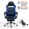 Executive Racing Gaming Office Chair Swivel Recliner Computer Desk Chair Leather