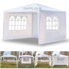 Gazebo 3x3M Heavy Duty Stronger Waterproof Fully Garden Canopy Tent With 4 Sides