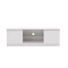 Modern TV Unit Stand Cabinet Storage Sideboard White High Gloss Matt body 120cm