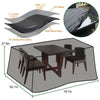 Heavy Duty Waterproof Garden Patio Furniture Cover Rattan Table Cube Set Outdoor