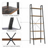 5 Tier Metal Ladder Shelf Shelving Display Rack Plant Stand Storage Shelves Home
