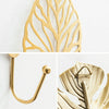 Creative Leaf Shape Clothes Coat Hat Hooks Wall Door Hanger Home Bedroom Decor