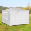 3x3M Heavy Duty Gazebo Marquee Canopy Waterproof Garden Patio Party Tent w/Sides