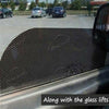 2x Car Auto Side Window Mesh Film Windshield Net Sun shade Sticker UV Protection