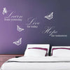 Walplus Wall Sticker Decal Wall Art Walplus Learn Live Hope Quote Decorations