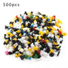 500X Car Plastic Trim Door Panel Retainer Clips Rivet Fastener Mud Flaps Push
