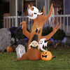 LED Light Up Halloween Inflatable Ghost Model Outdoor Garden Yard Blow Up Decor