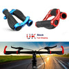 1 Pair Ergonomic MTB Mountain Bike Handlebar Rubber Grips Cycling Lock-On Ends