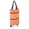 Foldaway 2 Wheels Shopping Shopper Grocery Trolley Luggage Carrier Bag 5 colours