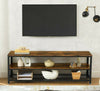 Industrial Style TV Stand Large Vintage Lowboard Console Table Rustic Unit Metal