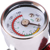 1/4" Air Regulator Valve Tool Mini Nozzle Tail Pressure Gauge For Spray-Gun
