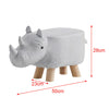 Animal Ottomans Footstools Padded Cushion Pouffe Stool Rest Children Toy Gift