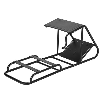 VIDEO GAME RACING SEAT SIMULATOR COCKPIT W/PEDAL+SHIFTER MOUNT