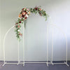 3Pcs/Set Large Arch Door Wedding Metal Frame Backdrop Stand Party Flower Rack UK