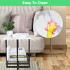 Small Bedside Table Cabinet Side End Table Nightstand Storage Organizer Stand