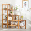 Storage Stand Corner Shelf Unit Rack Plant Holder Bamboo Organiser Home Shop