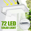 Solar Lights Powered 72LED Wall Security PIR Motion Sensor Garden Outdoor Lamps