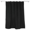 1.8M Plain Shower Curtain Bathroom Waterproof Polyester Mildew Splash Resistant