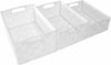 Large Storage Baskets, Set of 3, Bathroom, Bedroom, Shelves, Toy Organisers