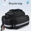 Bicycle Rear Seat+Bag MTB Pannier Carrier Rack Kits+Removable Carry Saddle UK