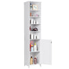 Bathroom Tall Cabinet Slim Freestanding Storage Organizer W/ Adjustable Shelves