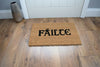 Ochre Brown Coir Door Mat Outside Inside Non Slip Entrance Rug Novelty Kitchen