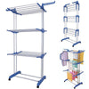 Extra Foldable Large Clothes Airer 3 Tier Indoor Outdoor Laundry Dryer Rack Line