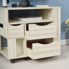 Luxuary Bedside Tables Nightstands Drawers Storage Room Kids Book Shelf Table