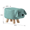 Large luxury animal footstool Ottoman cushion stool rest cushion seat sofa chair