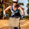 Lady and Kids Rattan Wicker Basket Woven Bike Bicycle Handlebar Natural Weaving
