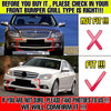 FOR MERCEDES C-CLASS W204 2007-2011 NEW FRONT BUMPER CENTER LOWER GRILLE GRILL