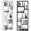 Bookcase Shelving Display Rack Storage Anti-Tipping Home Organiser Bookshelf