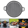 Baking Barbecue Grill Pan Frying Enamel BBQ Steak Home Cooking Griddle Plate NEW