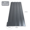 Mondeer 12 PCs Corrugated Roof Sheets Profile Galvanized Metal Roofing Carport