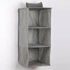 3 DRAWER SHELVES HANGING WARDROBE SHOE GARMENT ORGANISER STORAGE CLOTHES TIDY