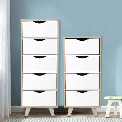 Chest of Drawers Bedroom 4 Drawer Hallway Storage Unit Wood Cabinet UK SELLER